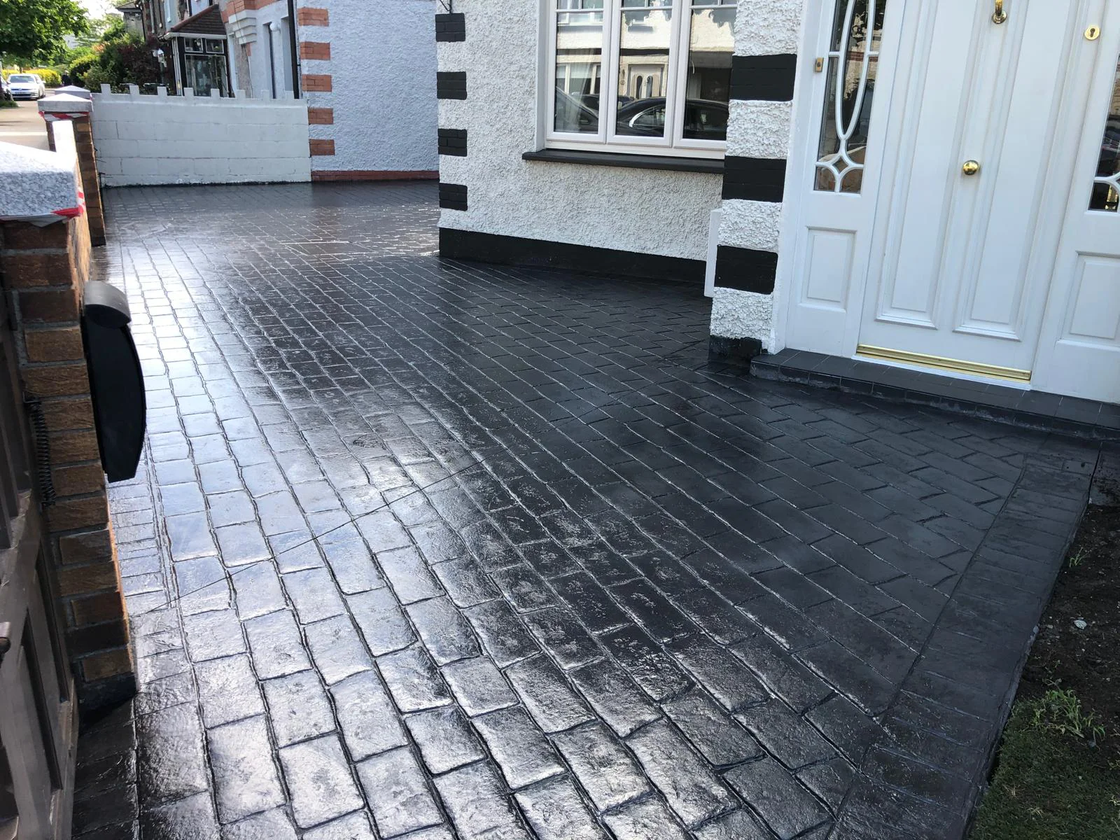 Dublin Cobble Pathway in Stillorgan by Concrete Driveways Dublin
